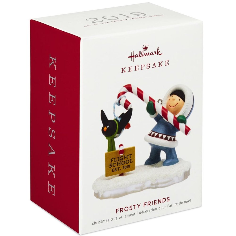 New! Frosty Friends Flight School Hallmark Keepsake Christmas Ornament 2019